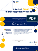 Panduan Akses Email ITS Di Desktop Dan Website