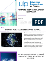 Impacto de La Globalización en Panamá Tarea #1