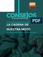 Mantenimiento Cadena Moto