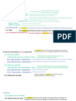 Esquema Desarrollado