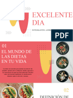 Presentación de Dieta