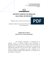 2009 49583. OMISI N DE AGENTE RETENEDOR. Gloria Patricia R A. DEFENSA APELA NULIDAD DEL ALLANAMIE