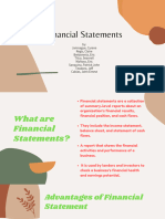 Financial Statement Presentation