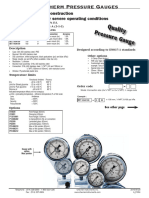 Manometro Badotherm BP-004-005