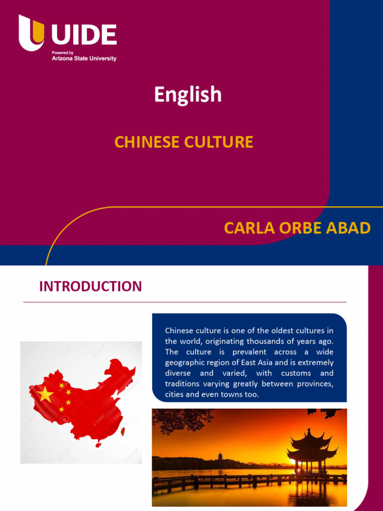 Overview of Chinese Culture and Traditions | PDF | Chinese Culture | China