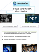 Enfoque Conductista Albert Bandura1