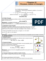 Cours 1 Noyaux-Masse Et Énergie