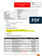 E.) Informe Mantenimiento Preventivo y Correctivo