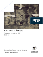 Antoni Tàpies Resumen