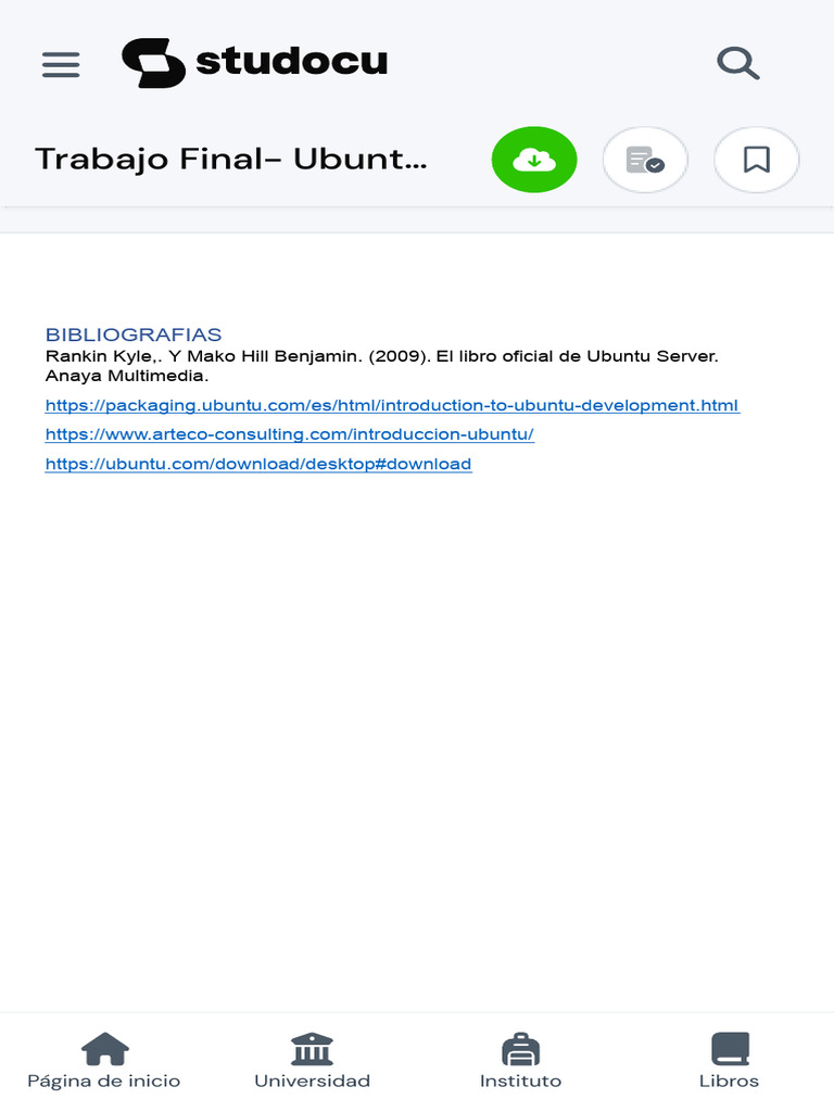 FORUM UBUNTU IT INDICE intelligence overview