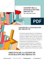 Gestión de La Integración Del Proyecto