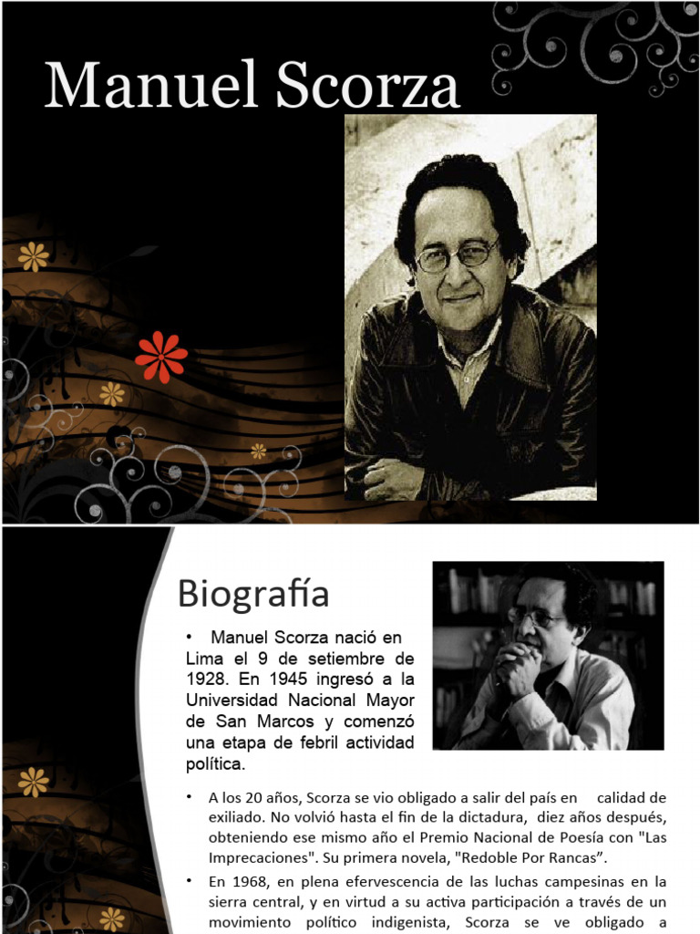 T6a. Manuel Scorza | PDF | Libros para adolescentes