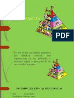 Teoría de Maslow