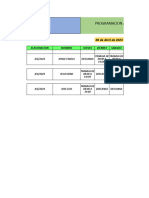 Programacion de Almacen