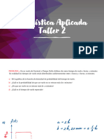 Taller 2 Estadística Aplicada