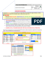 Hoja de Informacion de Excel Semana 10