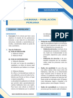 C - SMA - Sem25 - Geografia - GEOGRAFÍA HUMANA - POBLACIÓN PERUANA