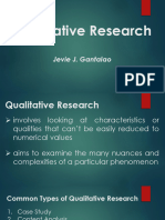 Qualitative Research With Examples