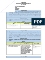 Kartu Soal Uts (X) 2021-2022