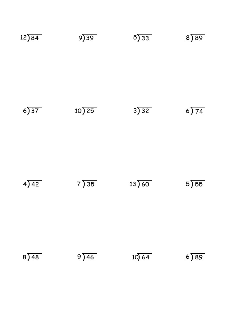 Super teacher worksheets basic division pdf