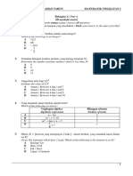 Matematik Ting 2 - 2022