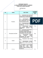 FORMAT PROTA-PROSEM AL-WILDAN Kelas 5 (Matematika)