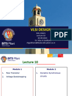 MEL ZG621 VLSI DESIGN (Lect 10) - Merged