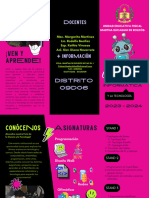 Folleto Feria Ciencia Tecnología