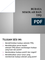 Materi 4 Budaya Sekolah Dan TPQ by Bu Dewi