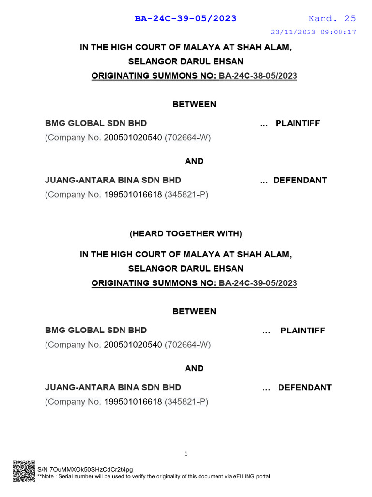 Alasan Penghakiman Shah Alaam | PDF | Burden Of Proof (Law) | Adjudication
