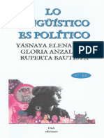 Lo Linguistico Es Político