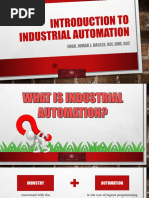 Introduction To Industrial Automation