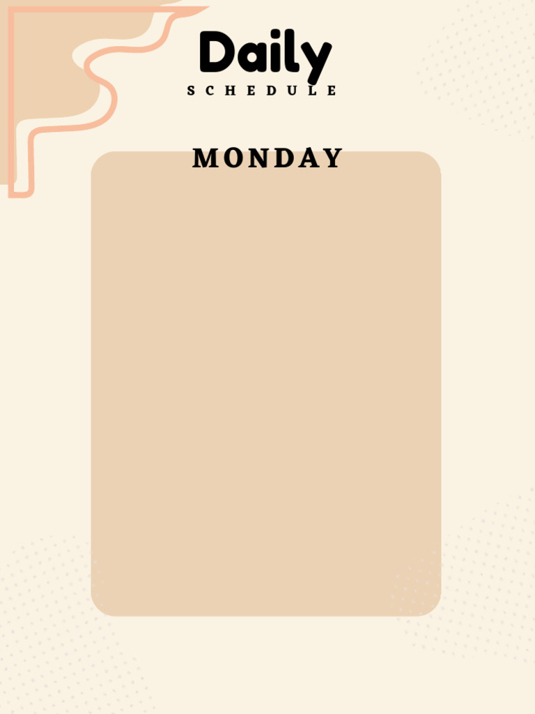 Brown Simple Weekly Planner | PDF