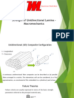 Strength of UD Lamina - Macromechanics