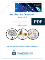 Maths Refresher Workbook 2