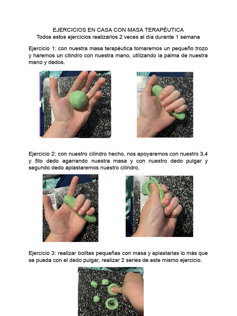 37 ejercicios de terapia ocupacional para manos y motricidad fina