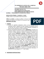 Tercera Sala Civil: Corte Superior de Justicia de La Libertad