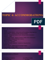Topic 4 Accommodations