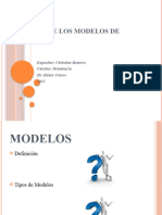 Análisis de Los Modelos de Estudio