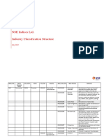 Nse Indices - Industry Classification Structure 2023 07