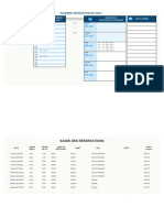 N°063-Planning Des Réservations