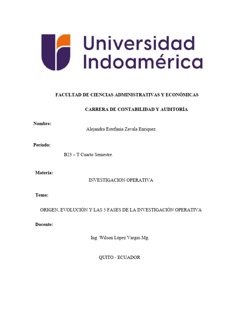 Facultad de Ciencias Administrativas y Económicas Carrera de ...