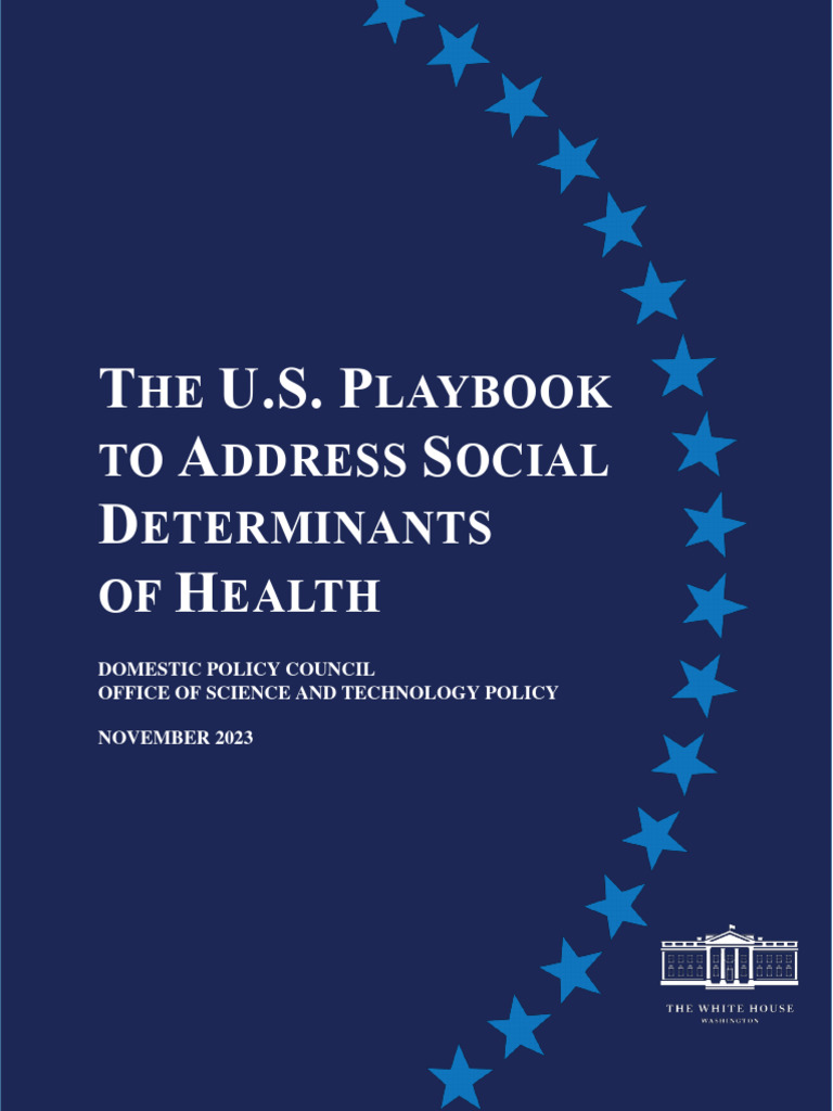 Us Playbook To Address Sdoh Healthcare 1700231197 Pdf Health Equity