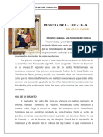 Christine de Pizan PIONERA DE LA IGUALDAD