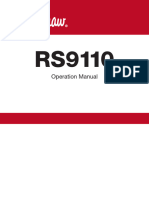 RS9110 - Operation Manual - Final