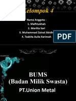 Ekonomi BUMS KLMPK Maftukha