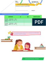 Autoevaluación 6act Exp3 4to Tutoria Primaria