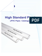 High Standard Pipe: uPVC Pipes Catalogue