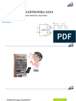 Course Name: Elektronika Daya: Meeting-1: Introduction To Power Electronic and Drives