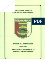 Peraturan Daerah (PERDA) Kabupaten Pesawaran No 2A Tahun 2016
